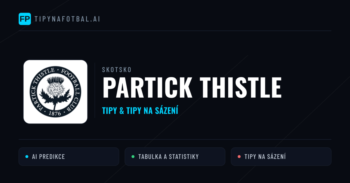 Partick Thistle Tipy a statistiky