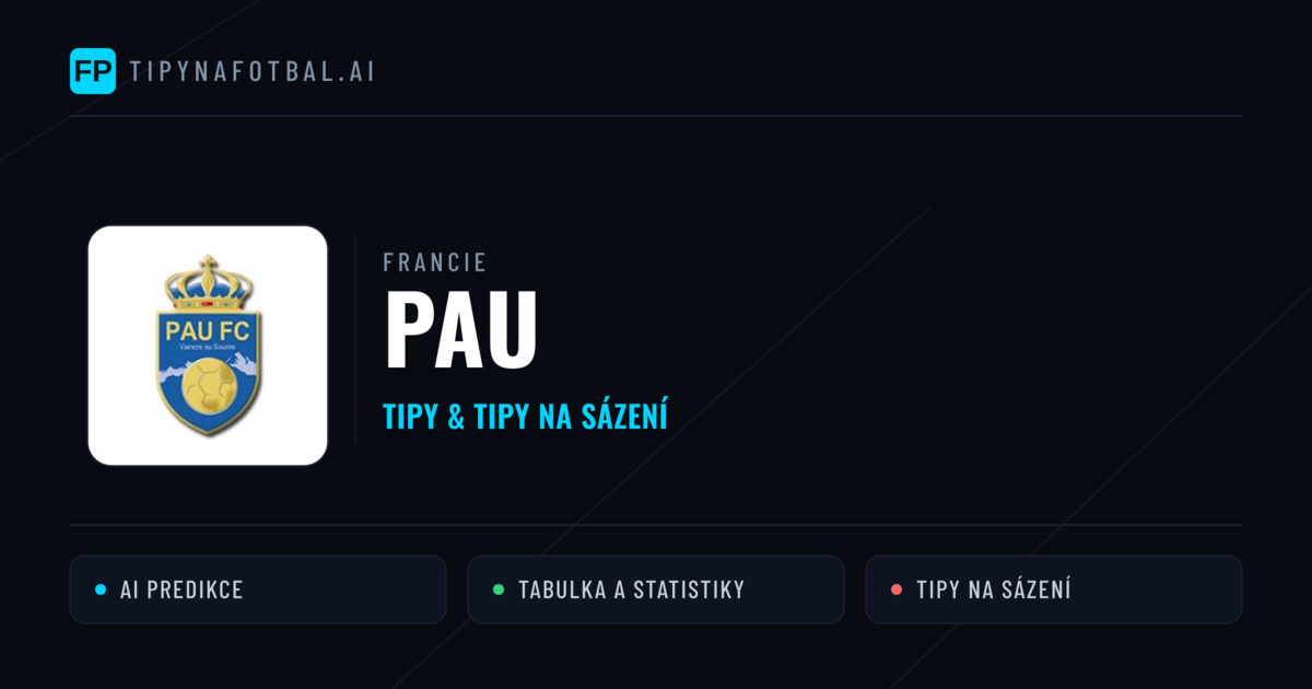 PAU Tipy a statistiky