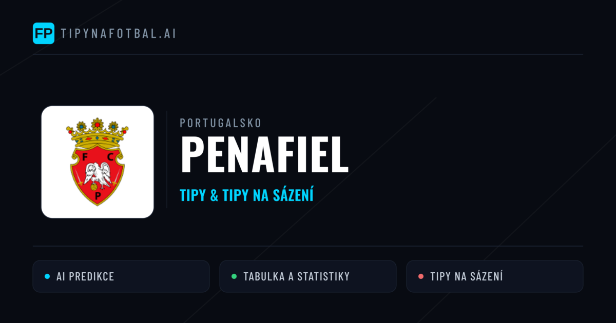Penafiel Tipy a statistiky