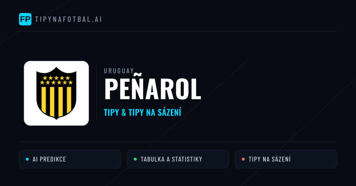 Peñarol Tipy a statistiky