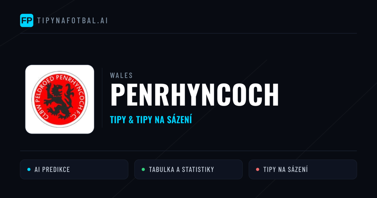 Penrhyncoch Tipy a statistiky