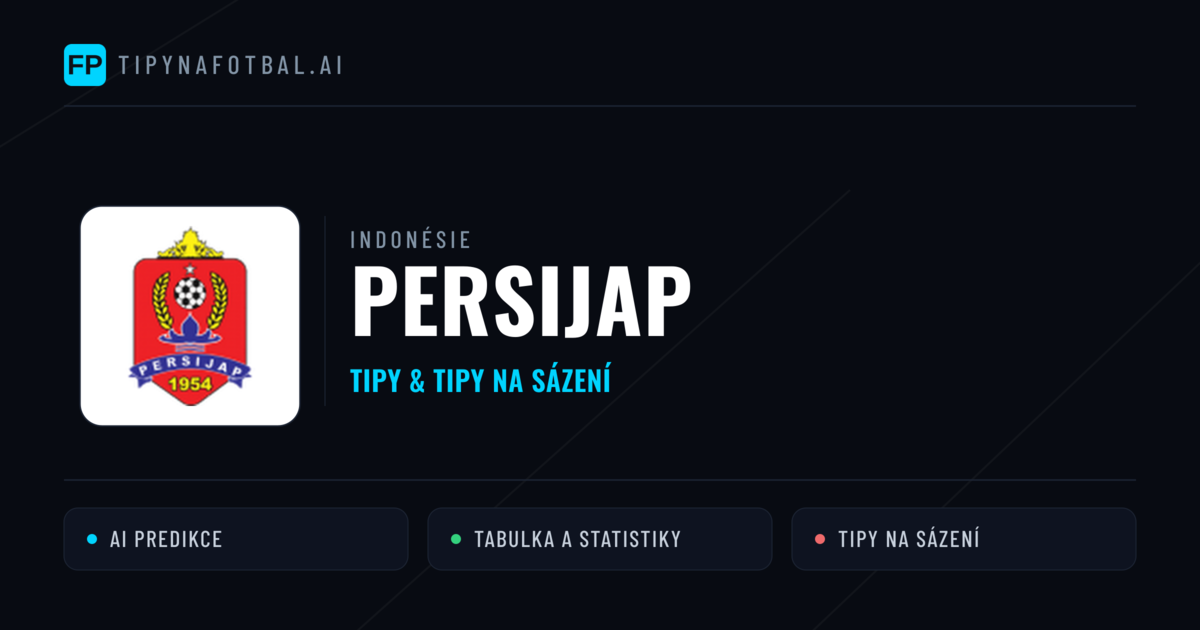 Persijap Tipy a statistiky