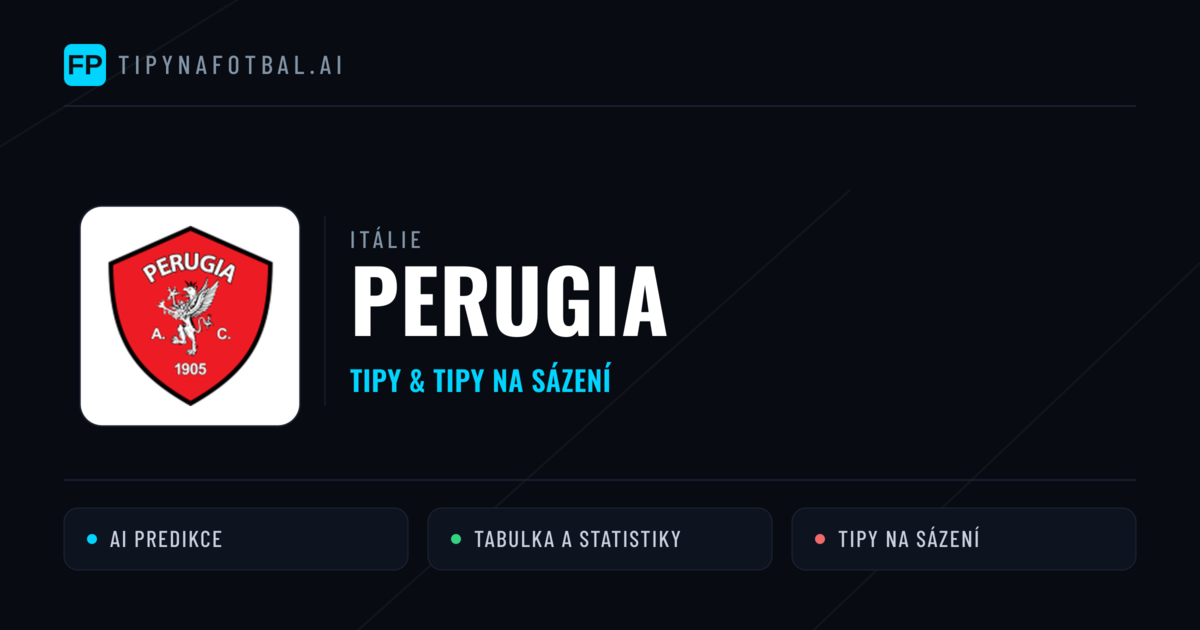 Perugia Tipy a statistiky