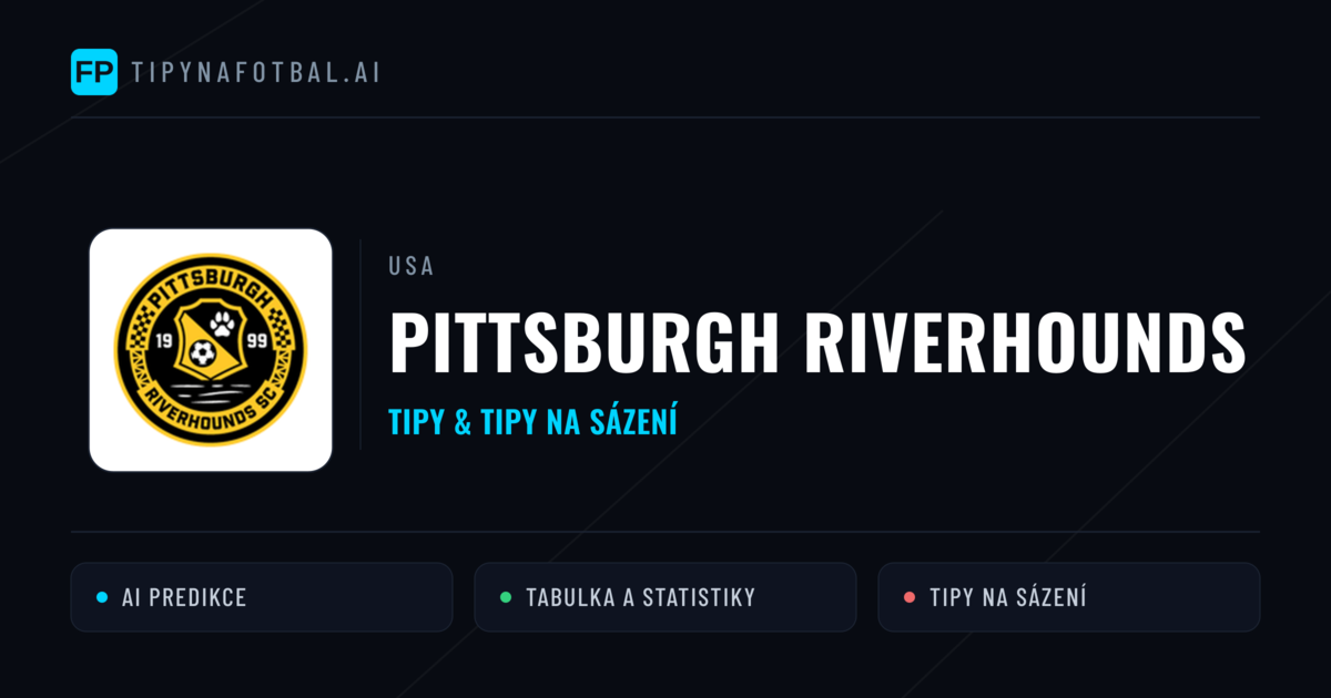 Pittsburgh Riverhounds Tipy a statistiky