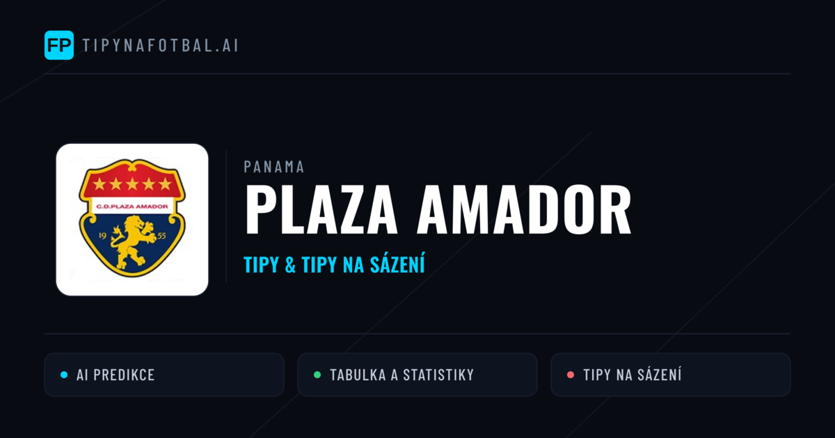 Plaza Amador Tipy a statistiky