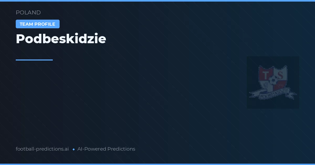 Podbeskidzie Tipy a statistiky