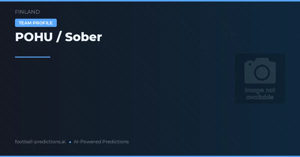 POHU / Sober Tipy a statistiky
