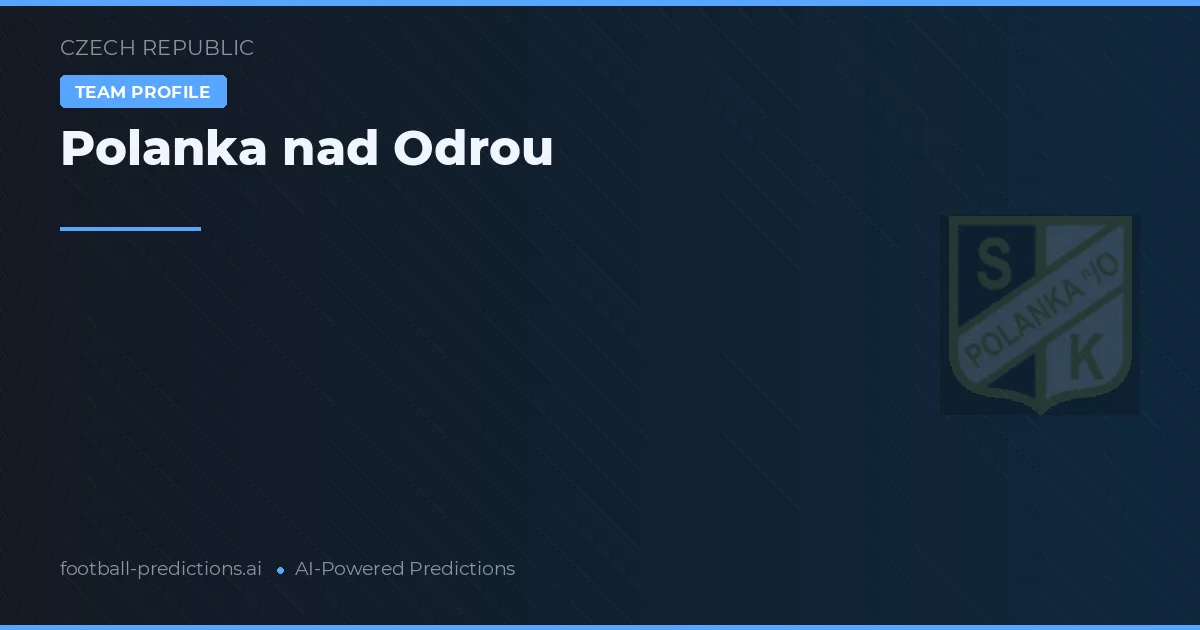 Polanka nad Odrou Tipy a statistiky