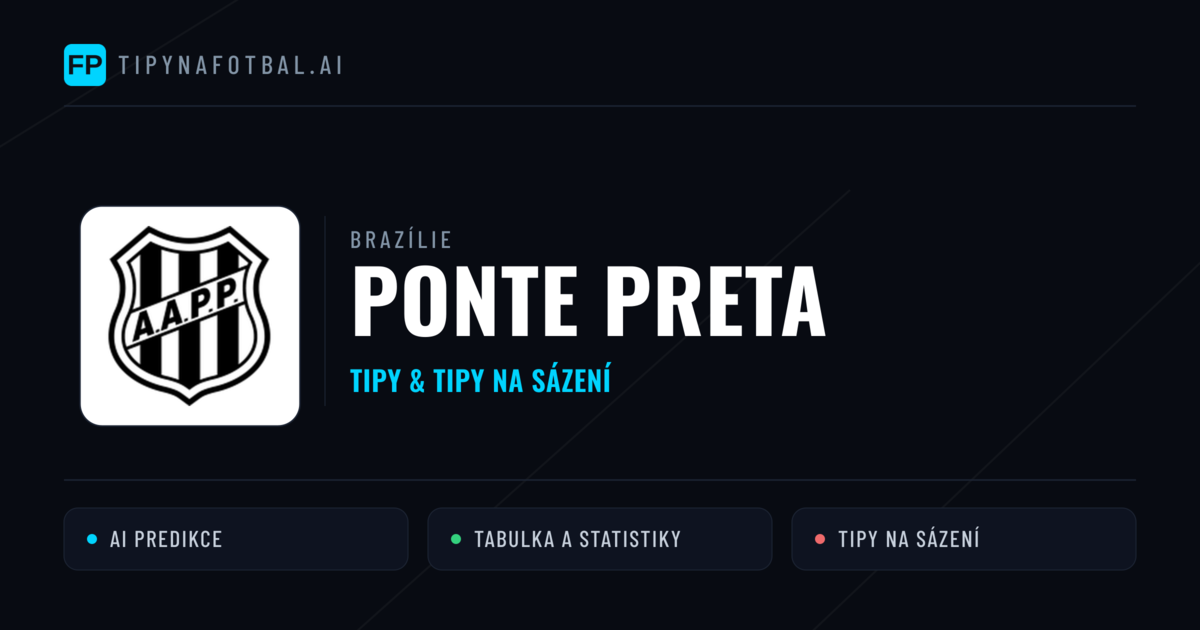 Ponte Preta Tipy a statistiky