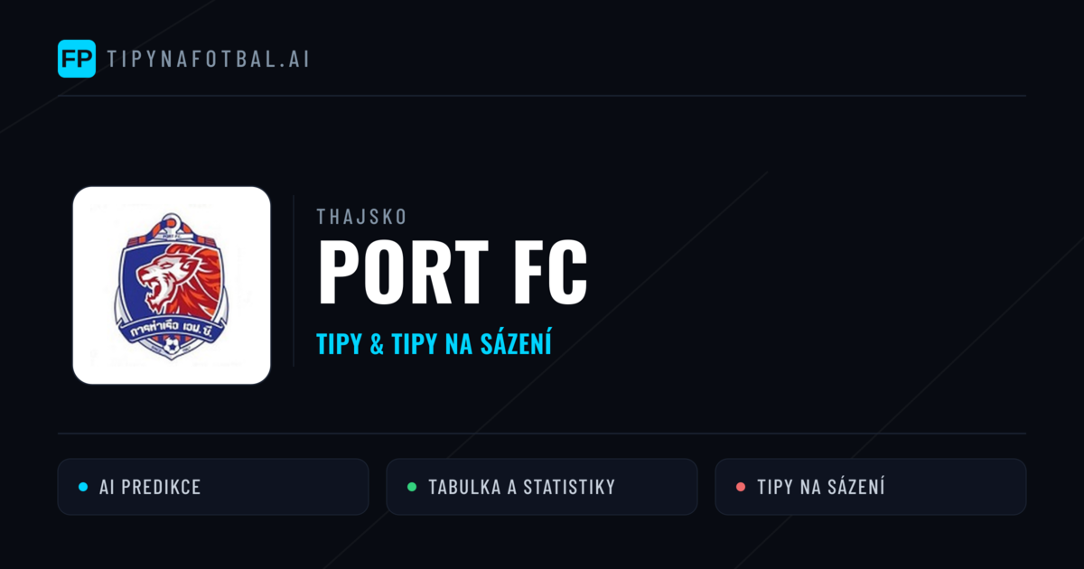 Port FC Tipy a statistiky