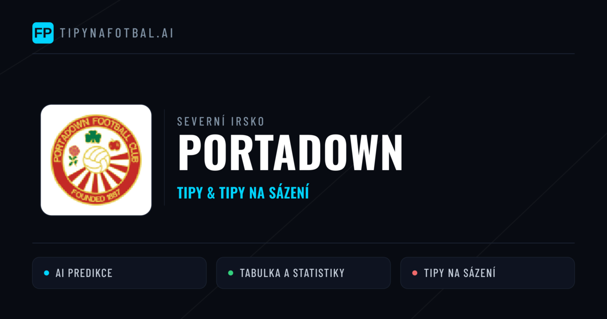 Portadown Tipy a statistiky