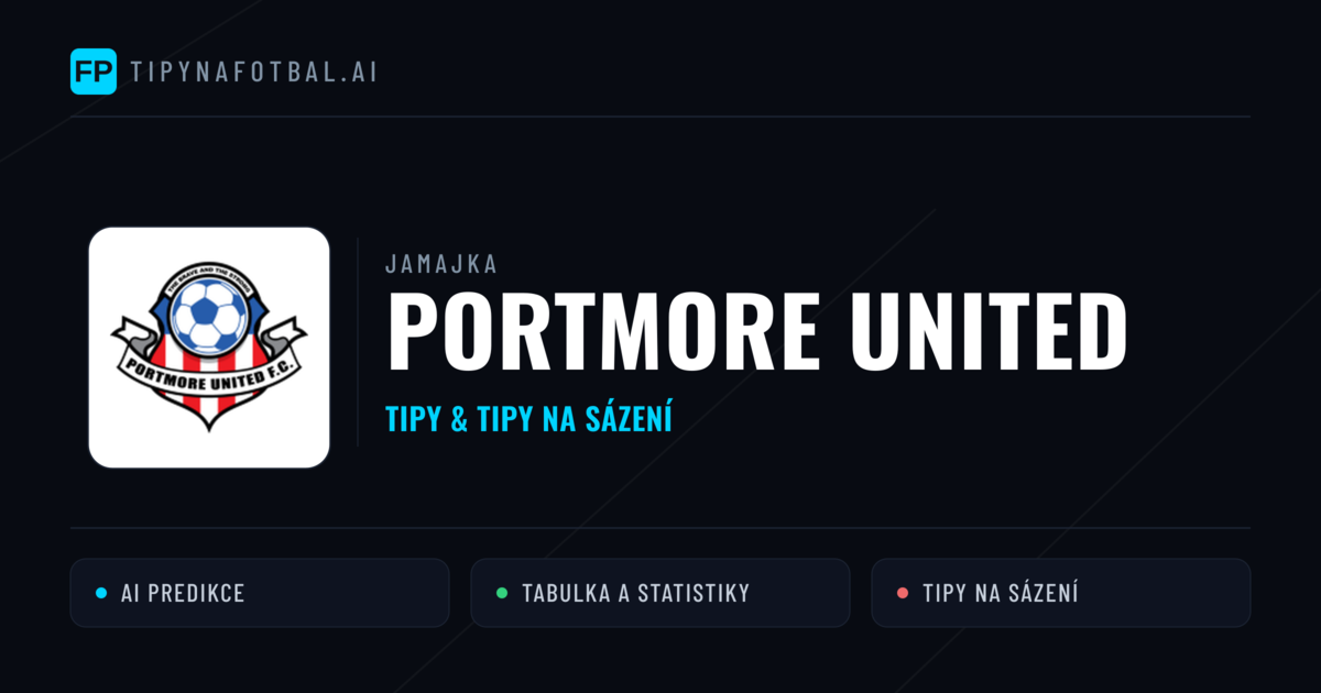 Portmore United Tipy a statistiky