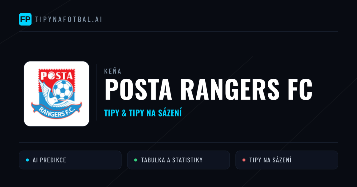 Posta Rangers FC Tipy a statistiky