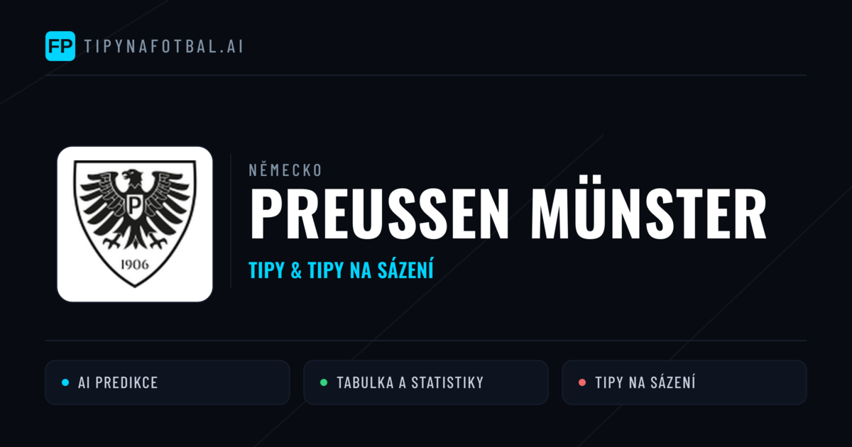 Preußen Münster Tipy a statistiky