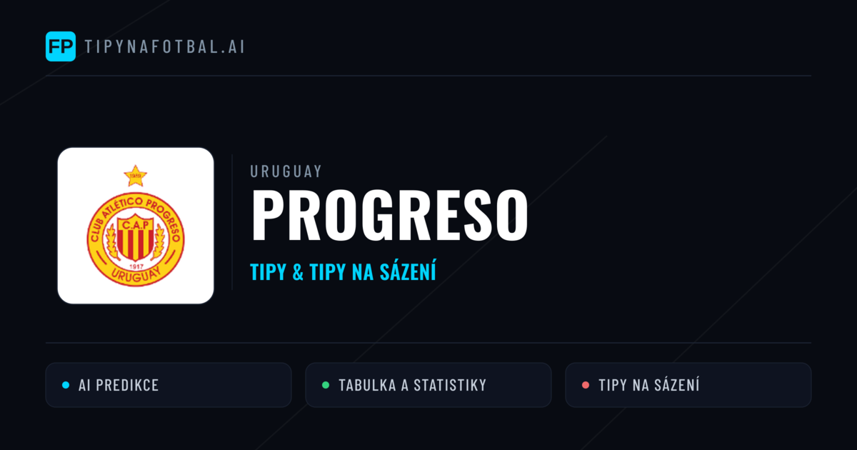 Progreso Tipy a statistiky