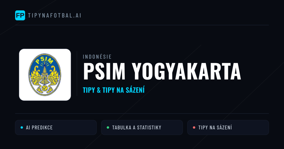 PSIM Yogyakarta Tipy a statistiky