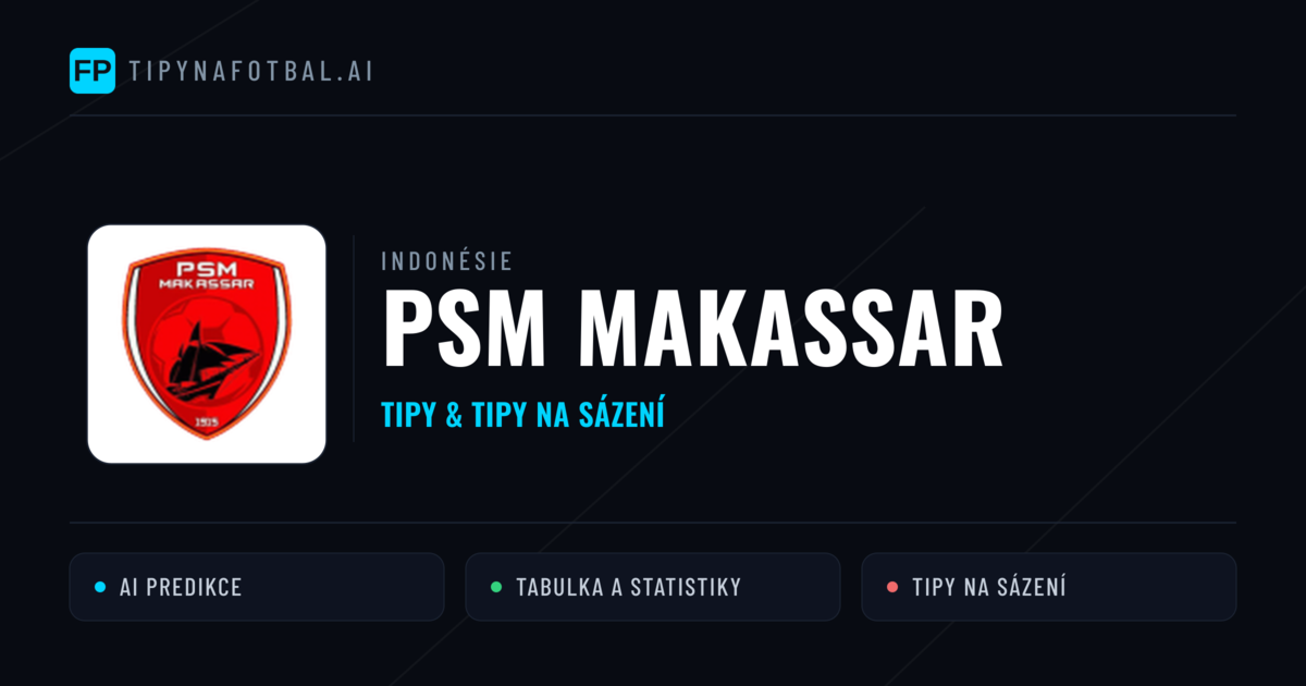 PSM Makassar Tipy a statistiky