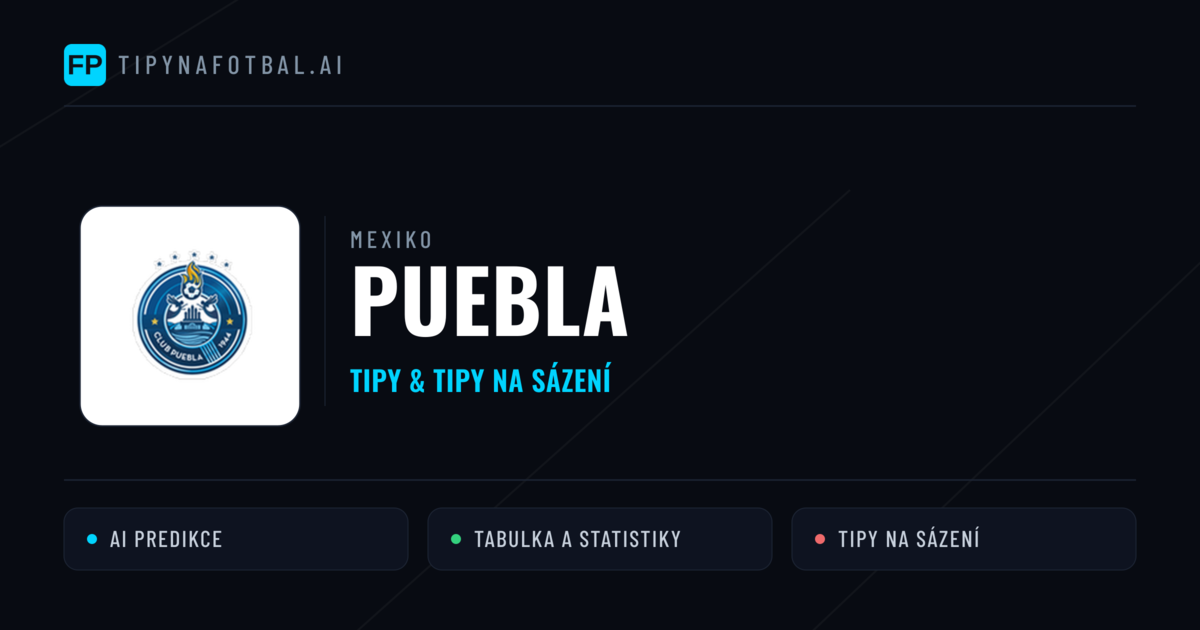 Puebla Tipy a statistiky