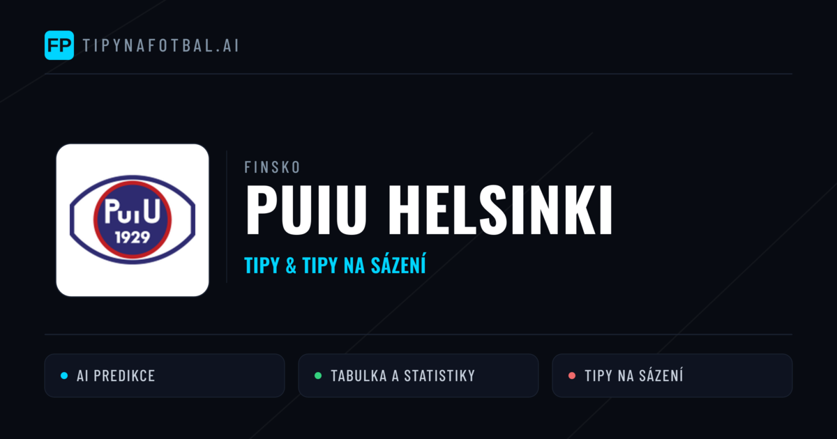 PuiU Helsinki Tipy a statistiky