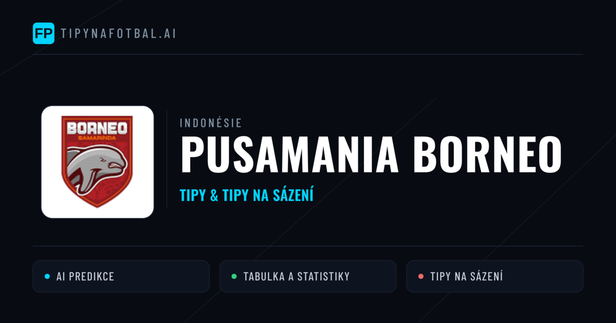Pusamania Borneo Tipy a statistiky