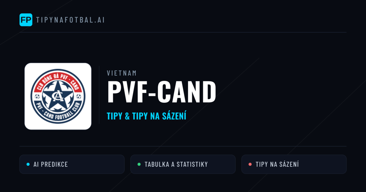 PVF-CAND Tipy a statistiky