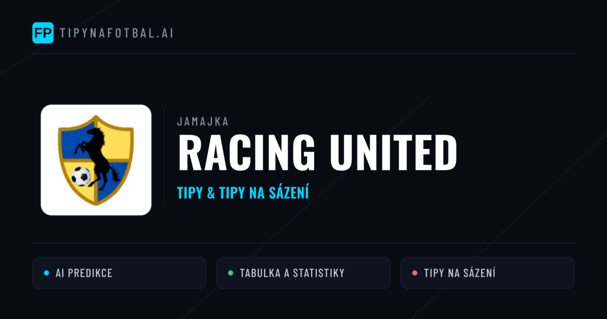 Racing United Tipy a statistiky