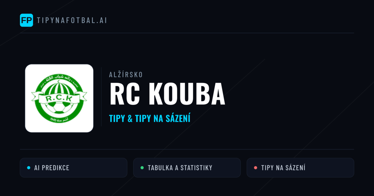 RC Kouba Tipy a statistiky