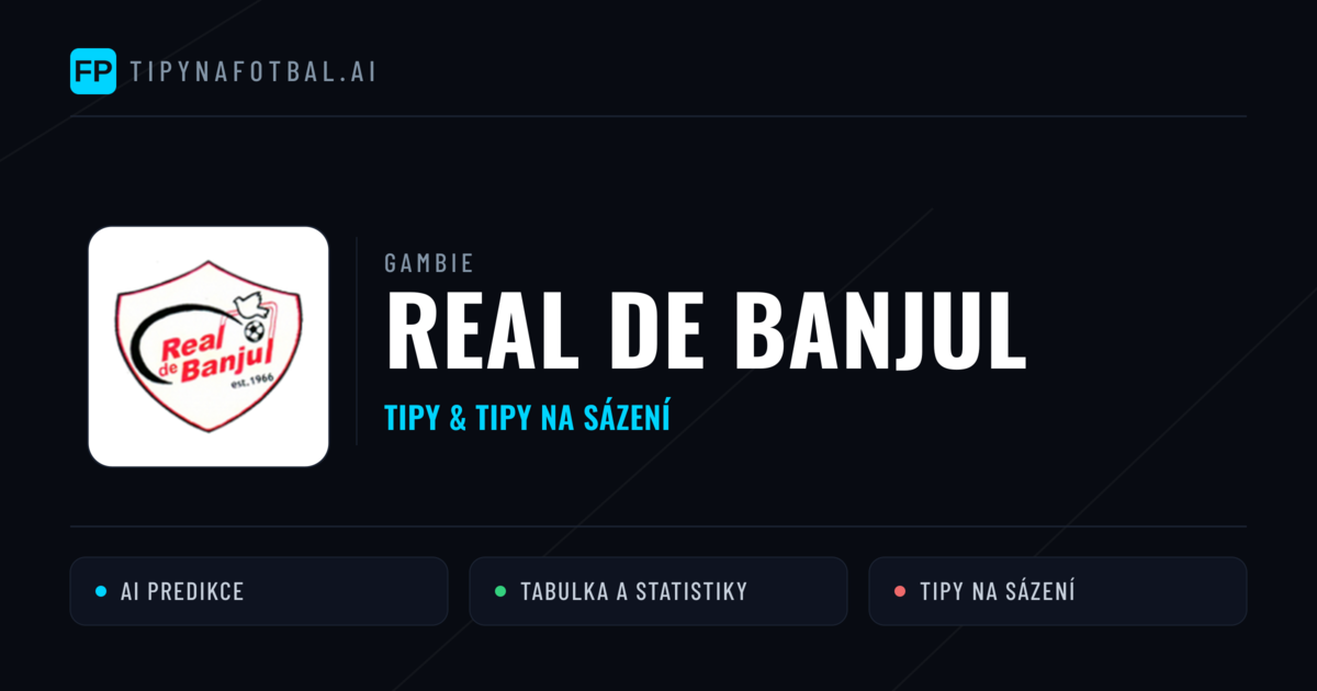 Real de Banjul Tipy a statistiky