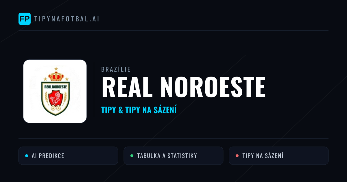 Real Noroeste Tipy a statistiky