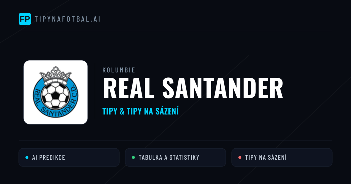 Real Santander Tipy a statistiky
