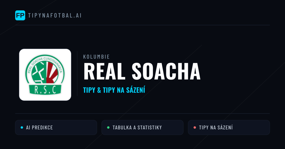 Real Soacha Tipy a statistiky