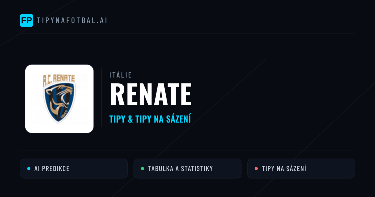 Renate Tipy a statistiky