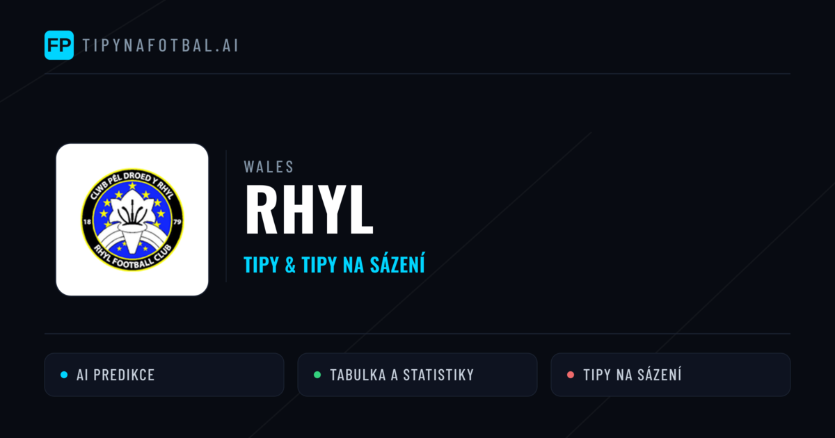 Rhyl Tipy a statistiky