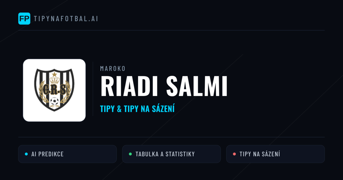 Riadi Salmi Tipy a statistiky