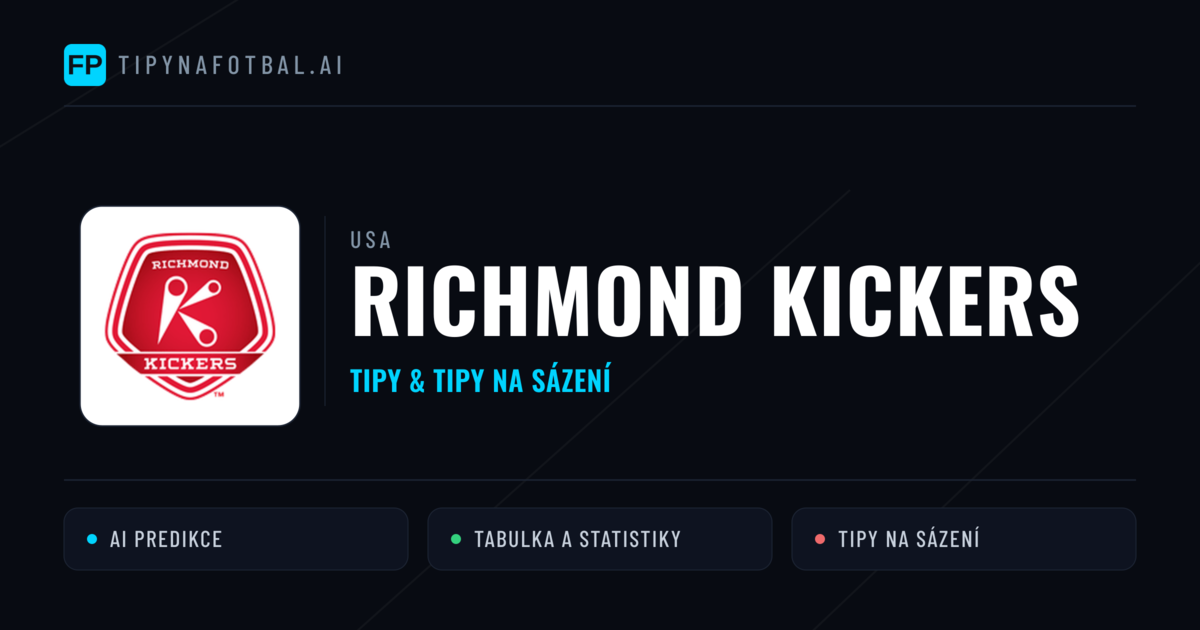 Richmond Kickers Tipy a statistiky