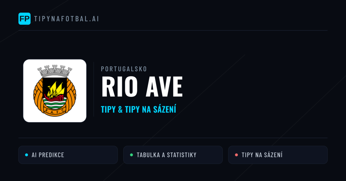Rio Ave Tipy a statistiky