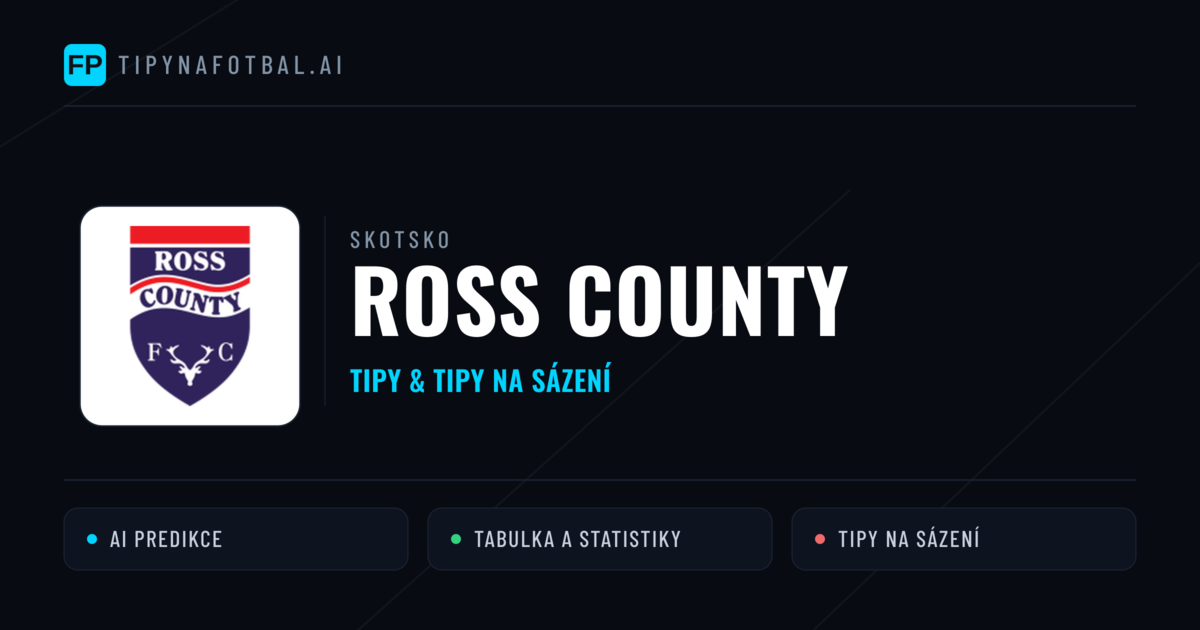 Ross County Tipy a statistiky