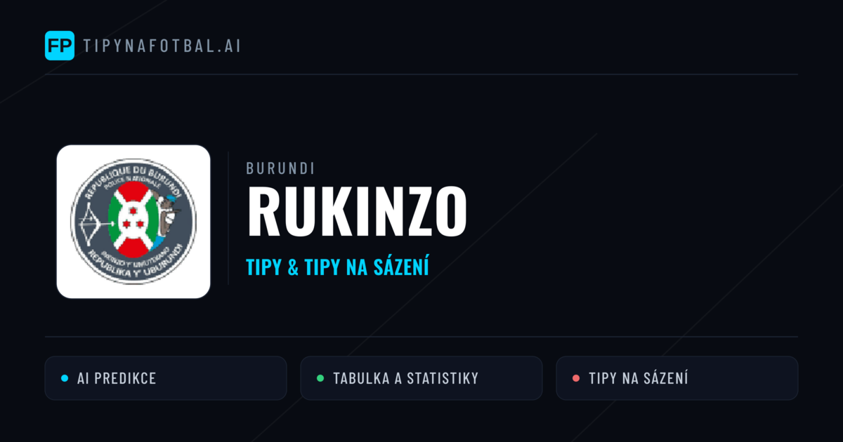 Rukinzo Tipy a statistiky