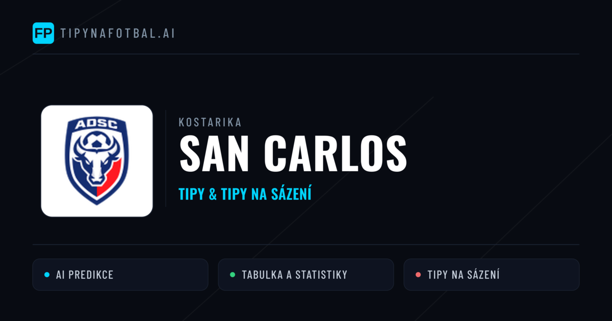 San Carlos Tipy a statistiky