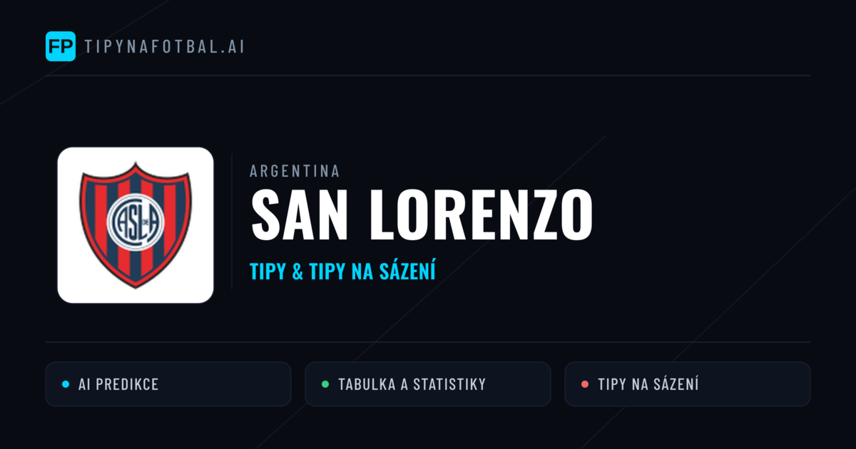 San Lorenzo Tipy a statistiky