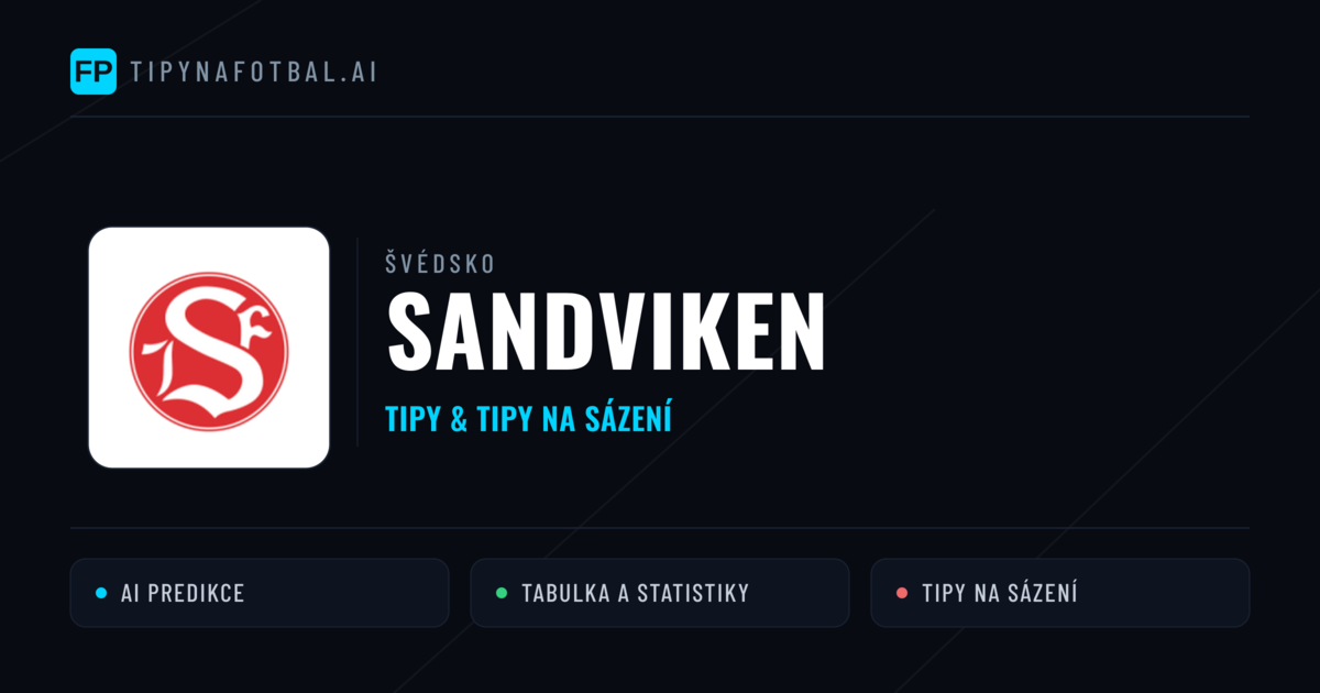 Sandviken Tipy a statistiky