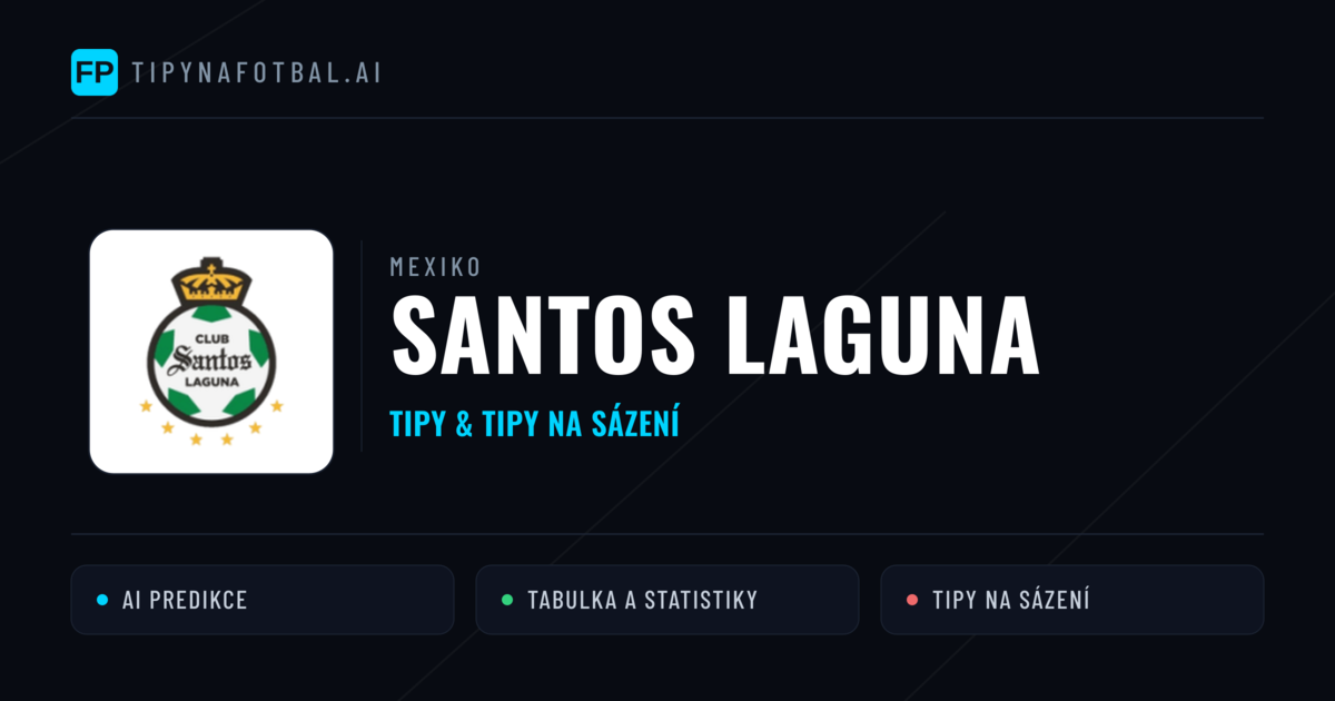 Santos Laguna Tipy a statistiky