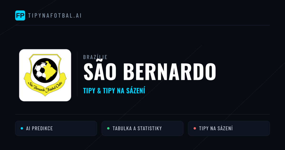 São Bernardo Tipy a statistiky