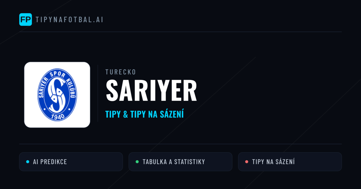 Sarıyer Tipy a statistiky