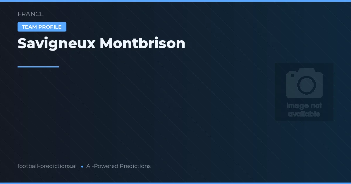 Savigneux Montbrison Tipy a statistiky