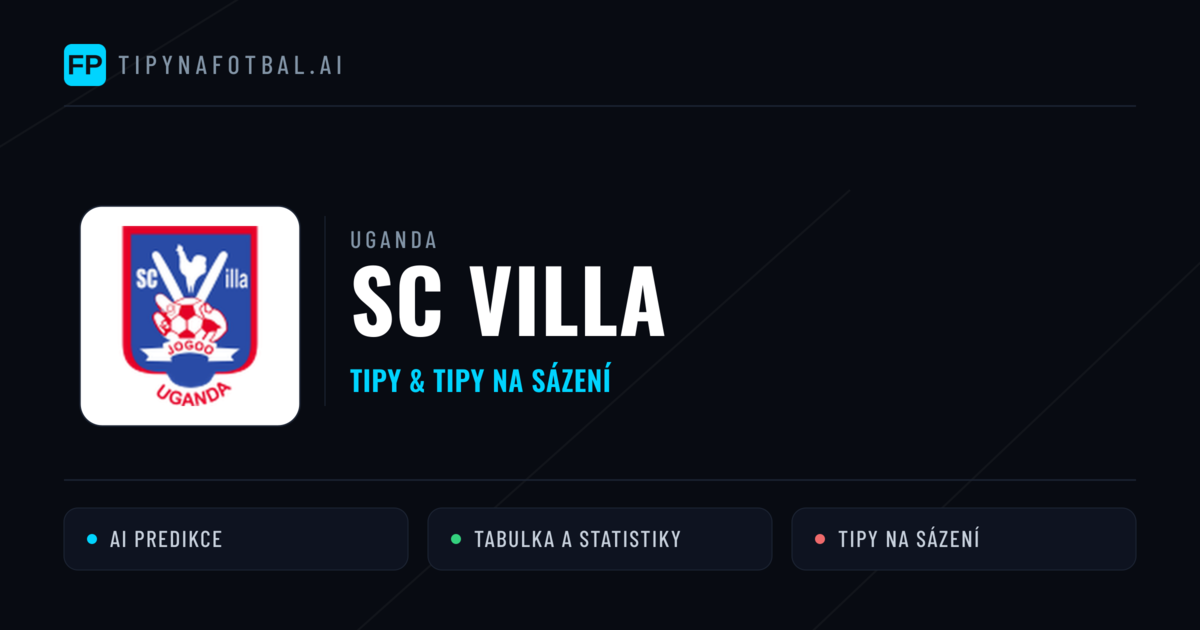 SC Villa Tipy a statistiky