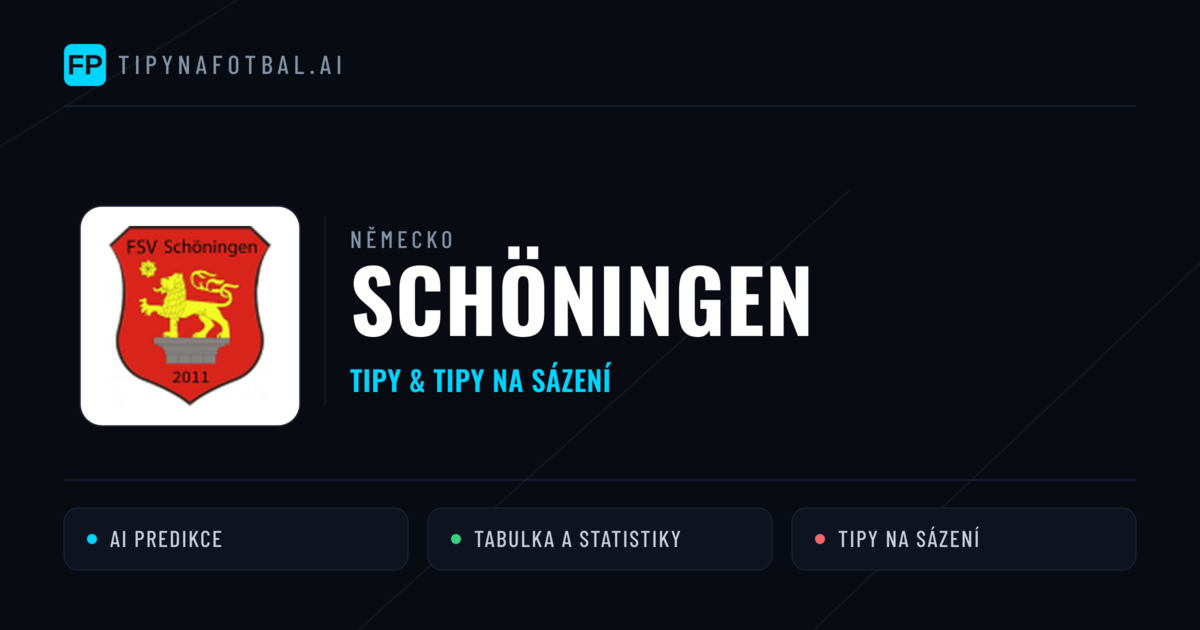 Schöningen Tipy a statistiky