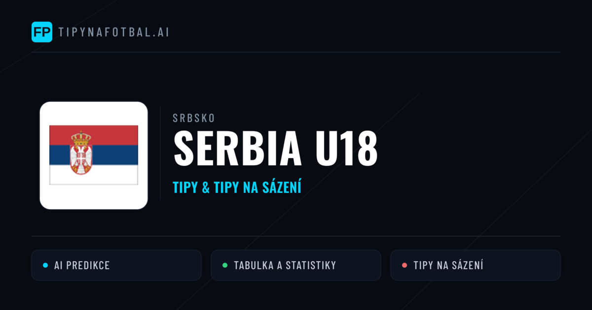 Serbia U18 Tipy a statistiky
