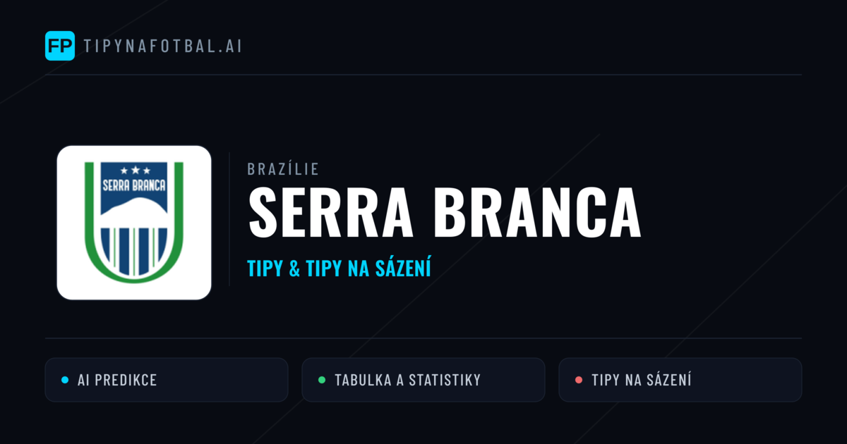 Serra Branca Tipy a statistiky