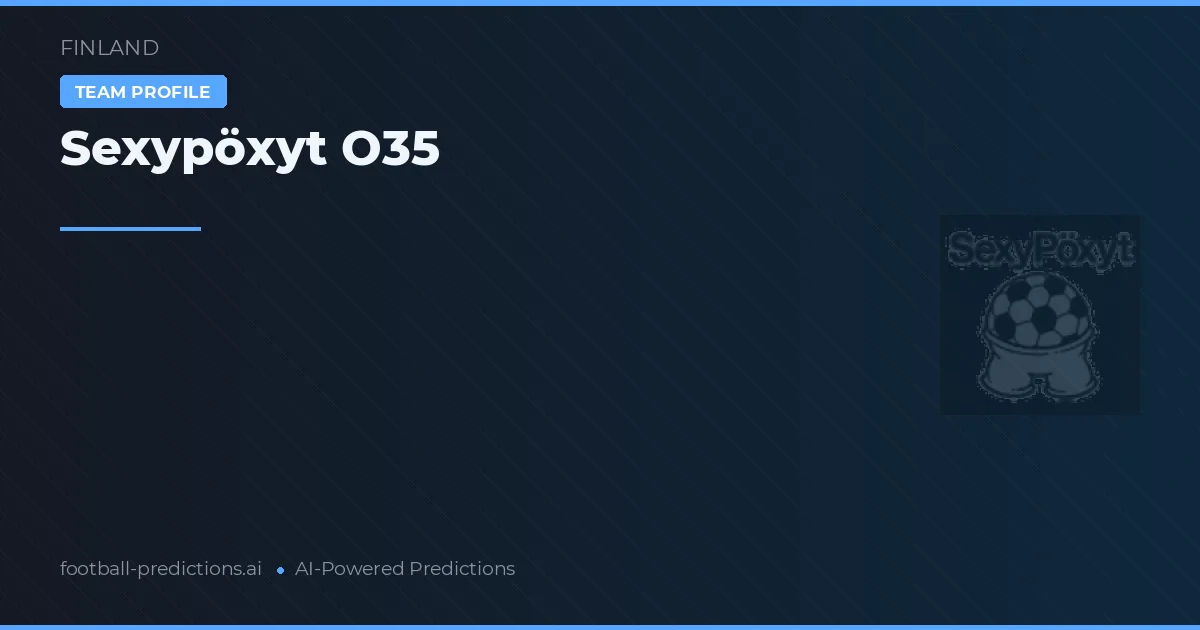 Sexypöxyt O35 Tipy a statistiky